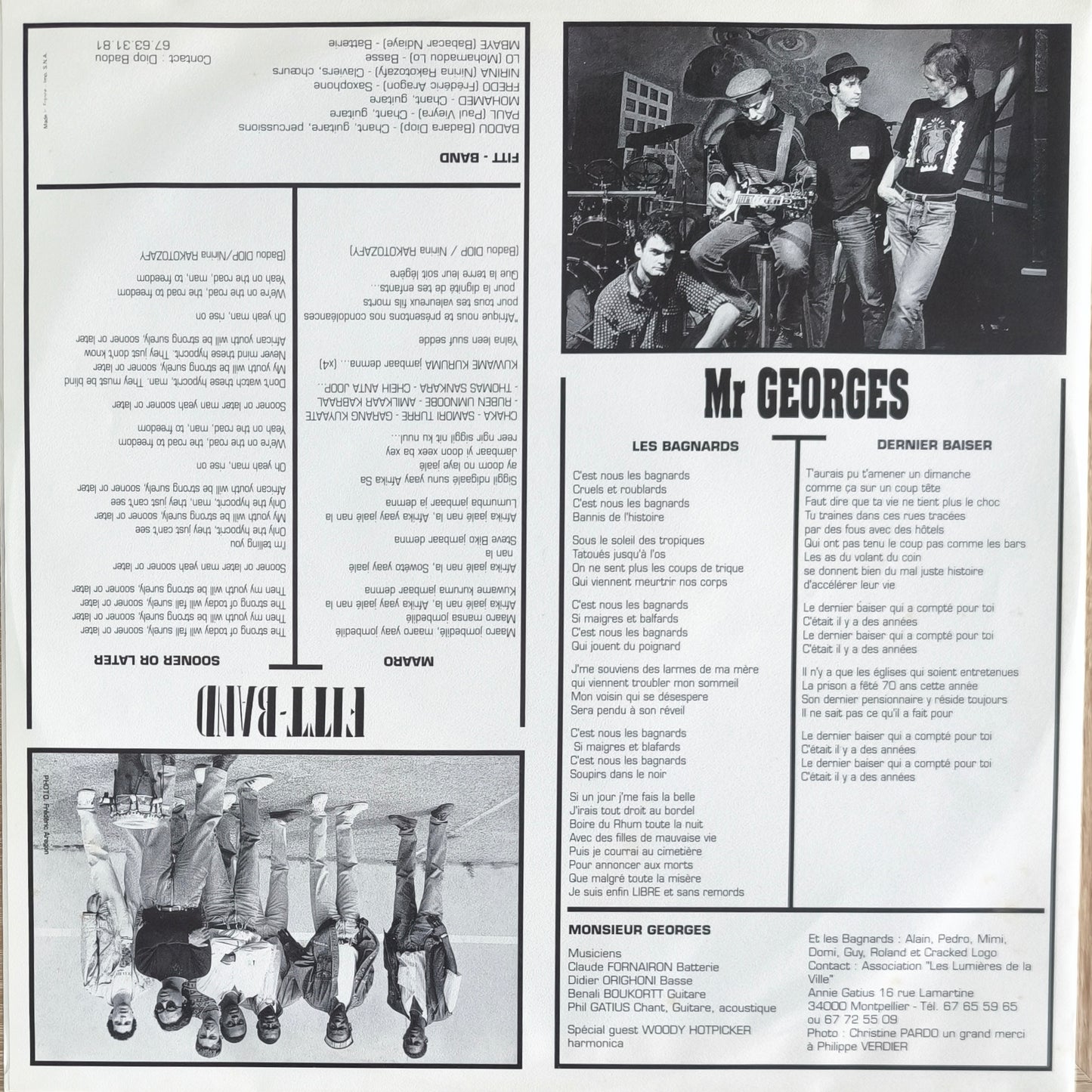 LA DECONNECTION / F'HOLES / FITT-BAND / Mr GEORGES - Grand Prix Rock De La Ville De Montpellier N° 2