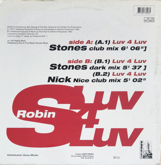 ROBIN S - Luv 4 Luv