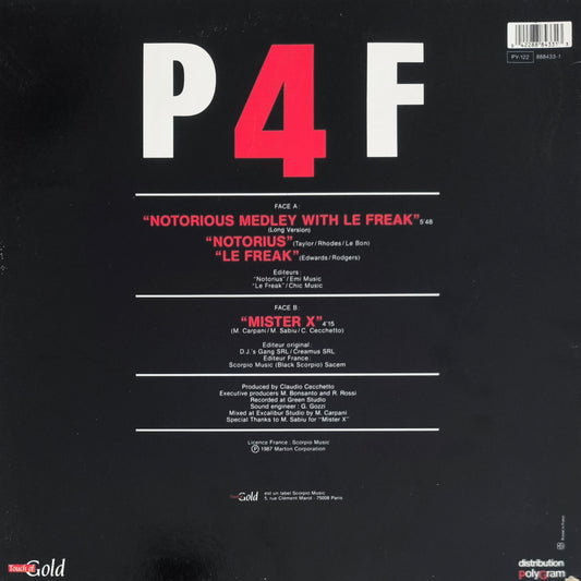 P.4.F. - Notorious Medley With Le Freak