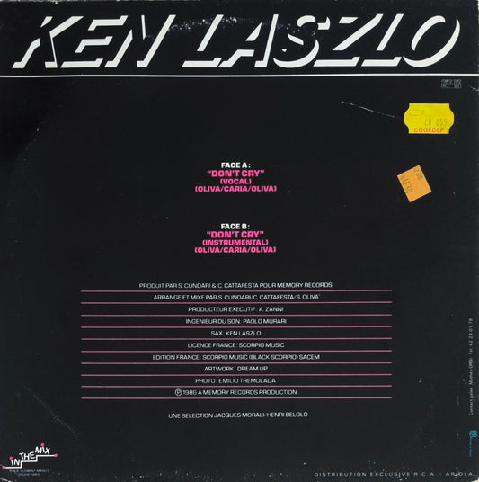 KEN LASZLO - Don't Cry