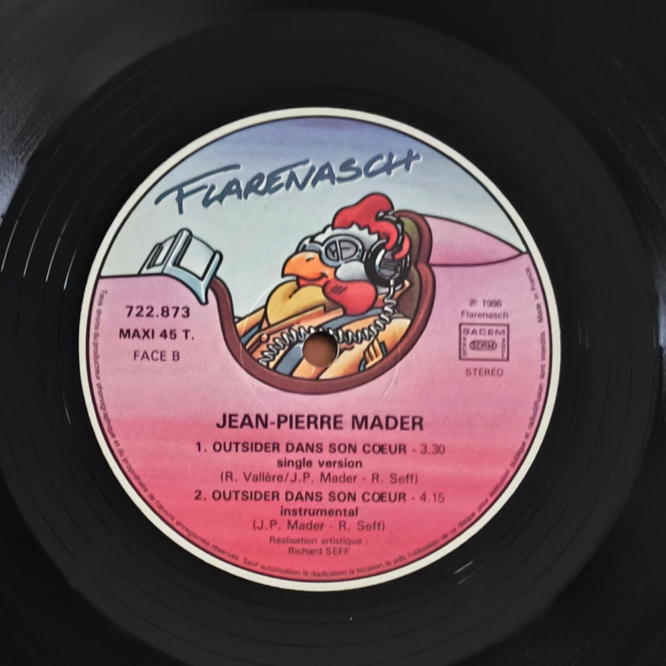 JEAN PIERRE MADER - Outsider Dans Son Cœur