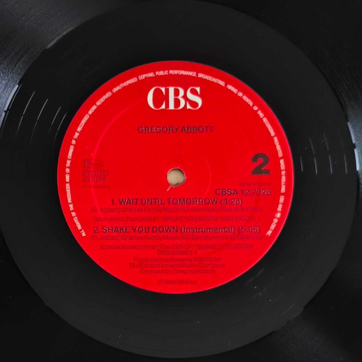 GREGORY ABBOTT - Shake You Down (Extended Club Mix)