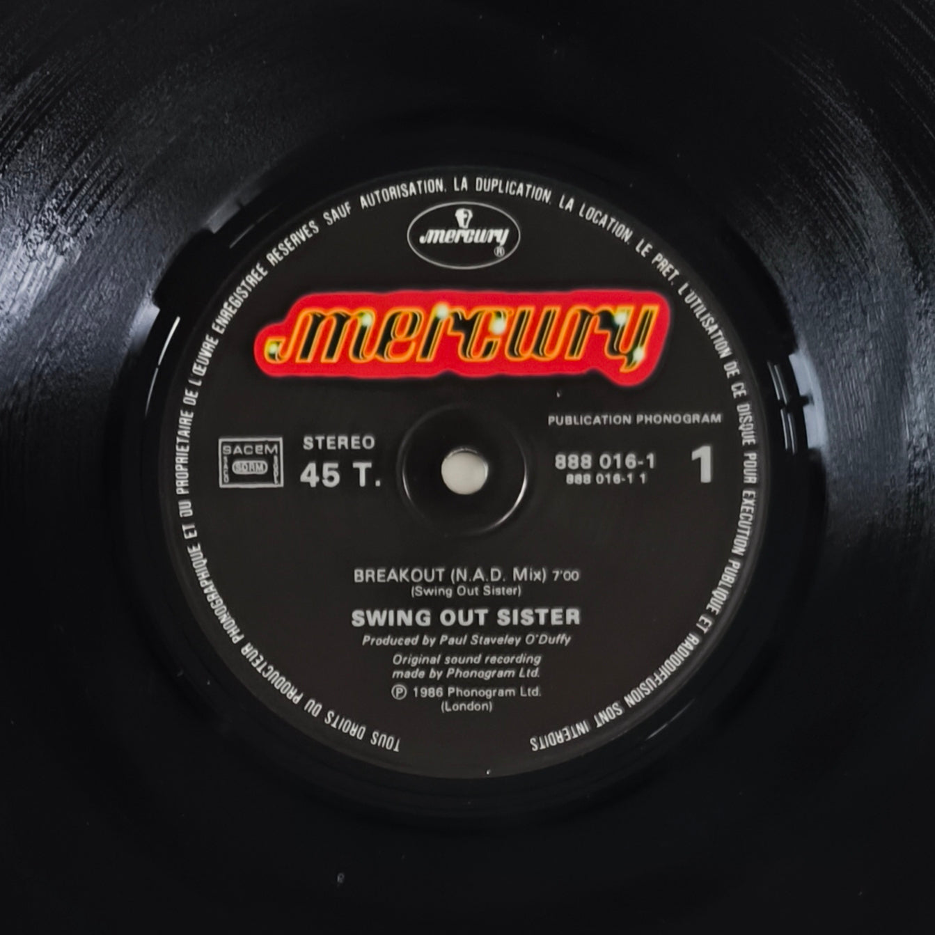 SWING OUT SISTER - Breakout