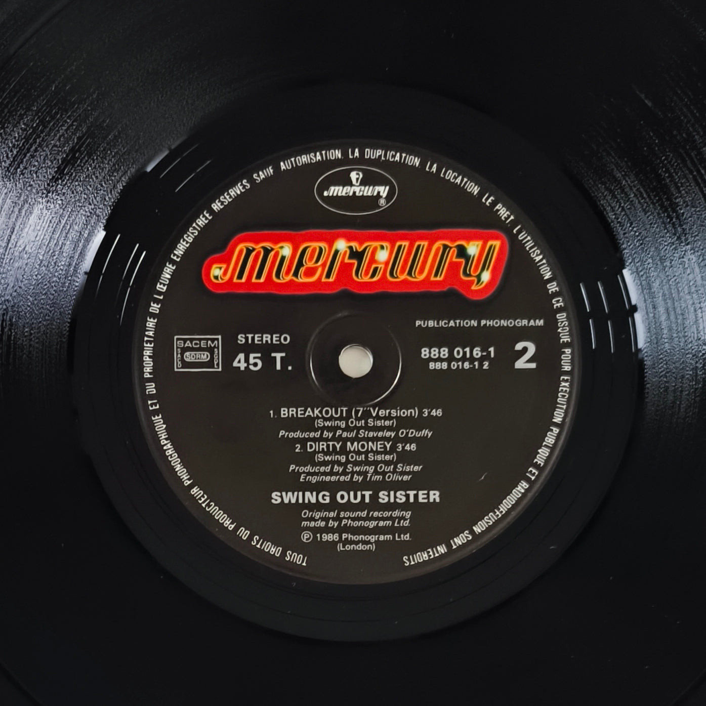 SWING OUT SISTER - Breakout