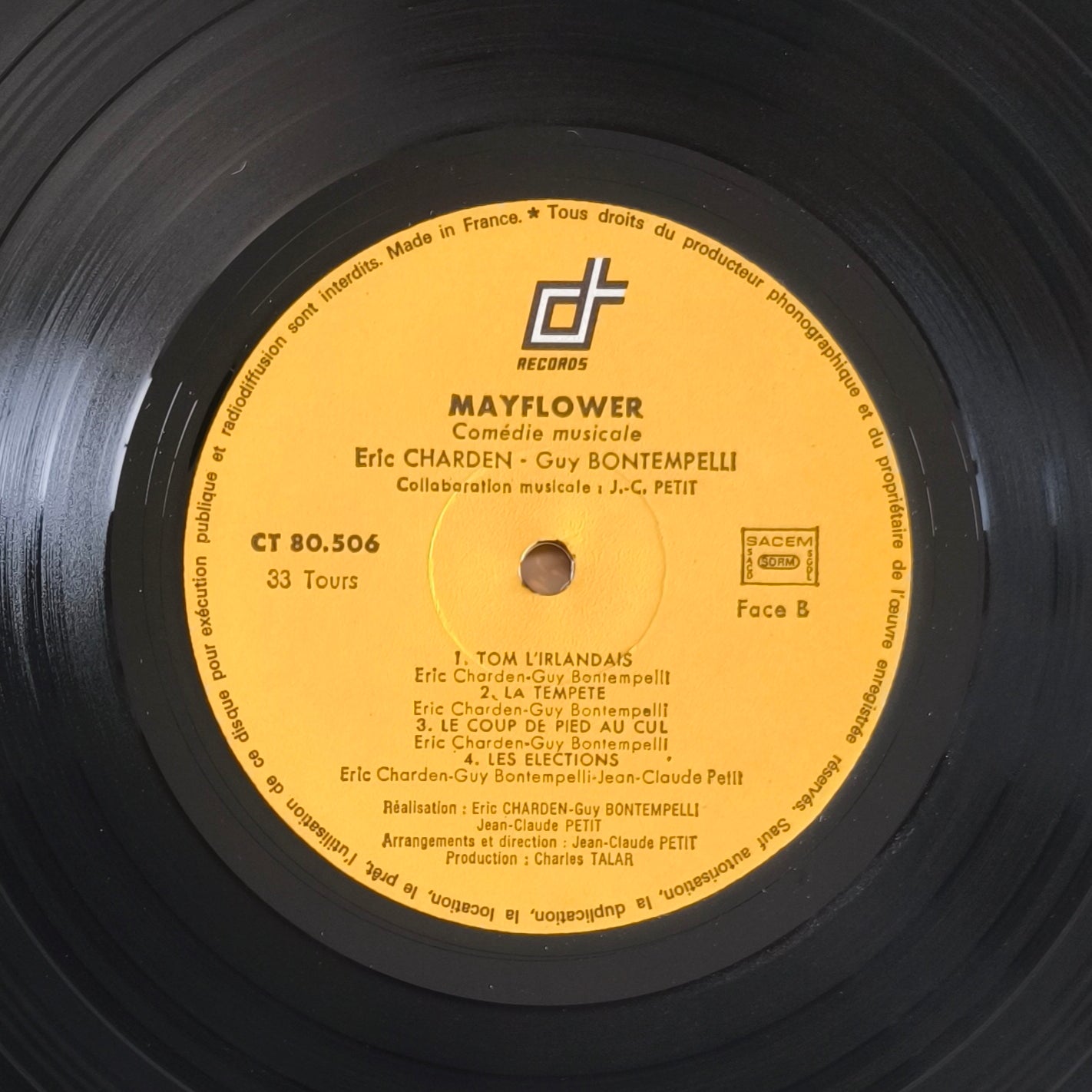 ERIC CHARDEN, GUY BONTEMPELLI - Mayflower