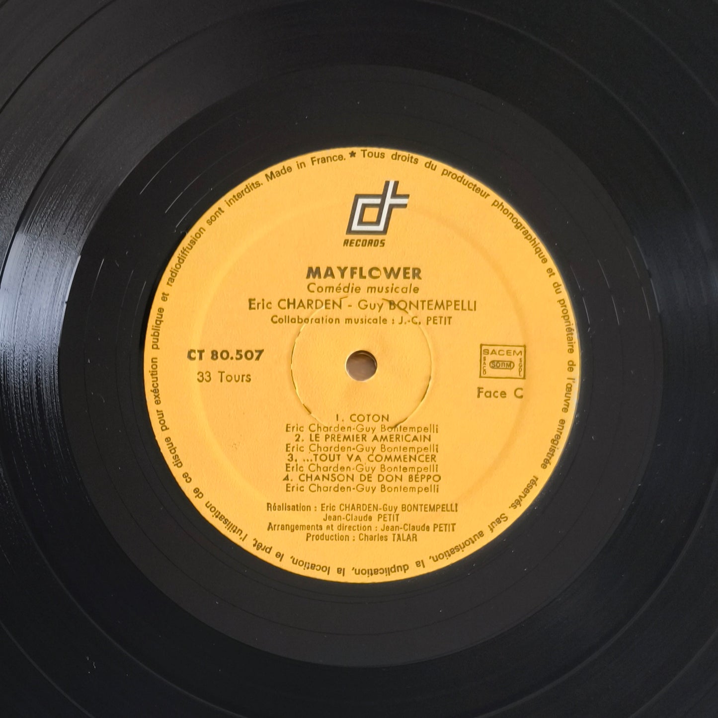 ERIC CHARDEN, GUY BONTEMPELLI - Mayflower