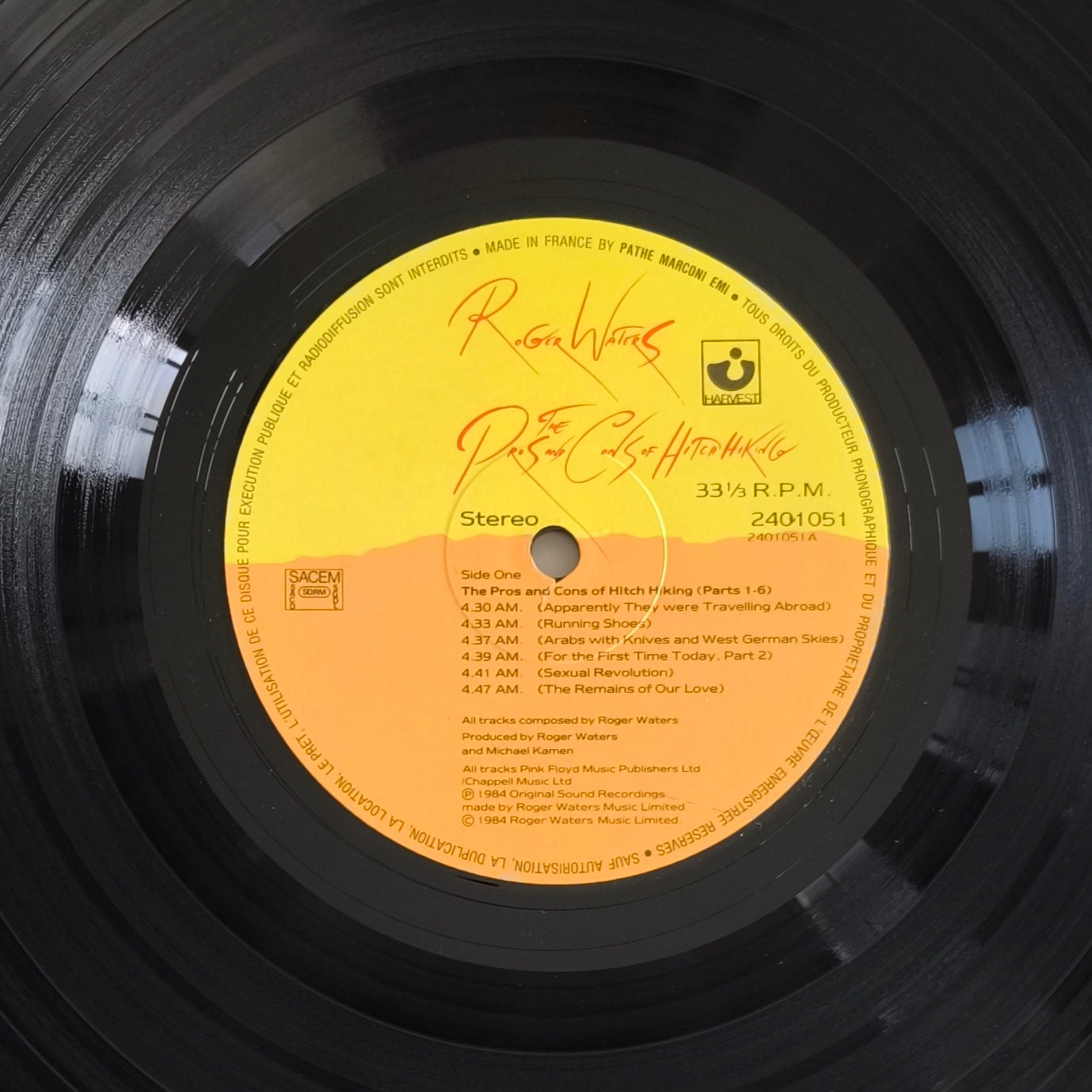 ROGER WATERS - The Pros And Cons Of Hitch Hiking