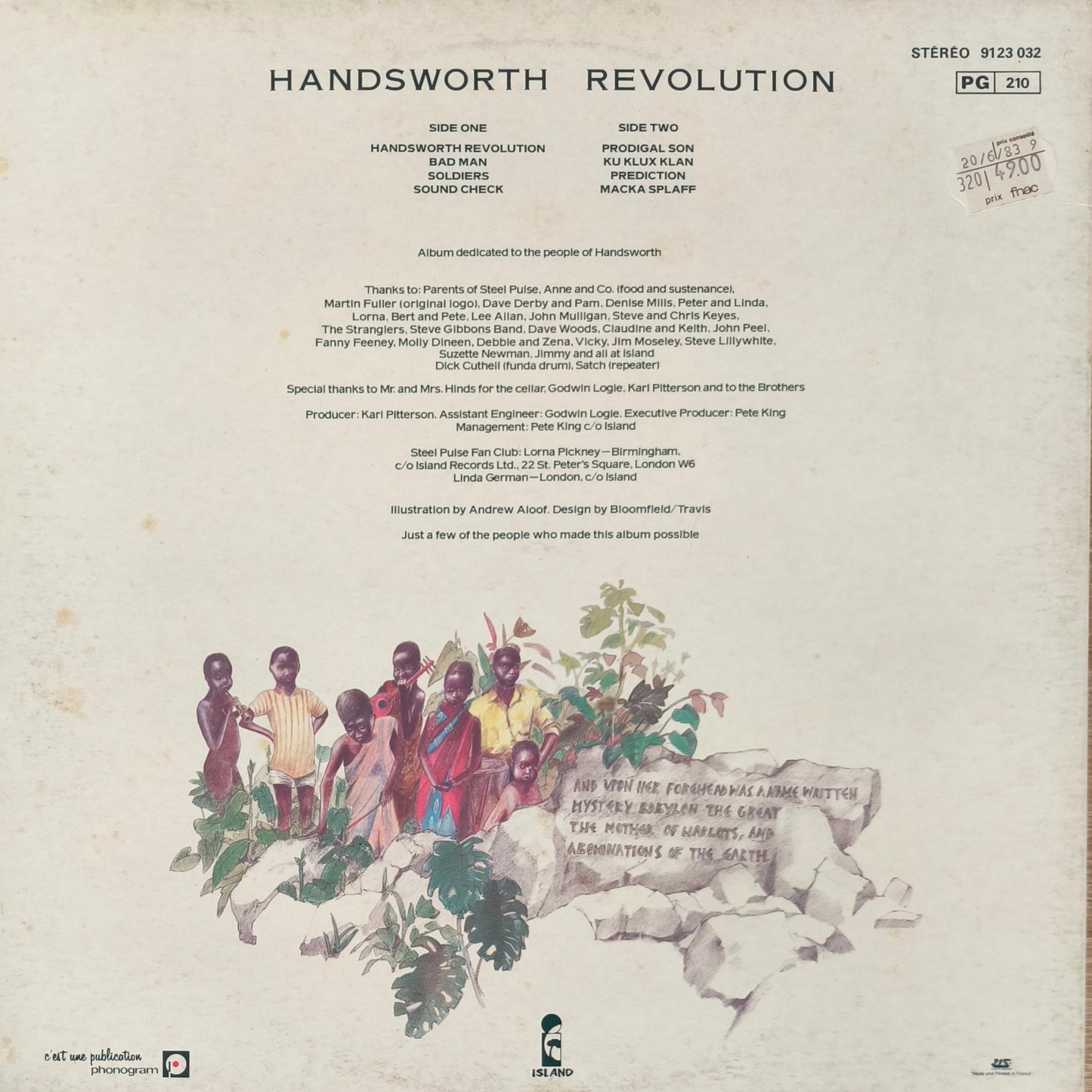 STEEL PULSE - Handsworth Revolution