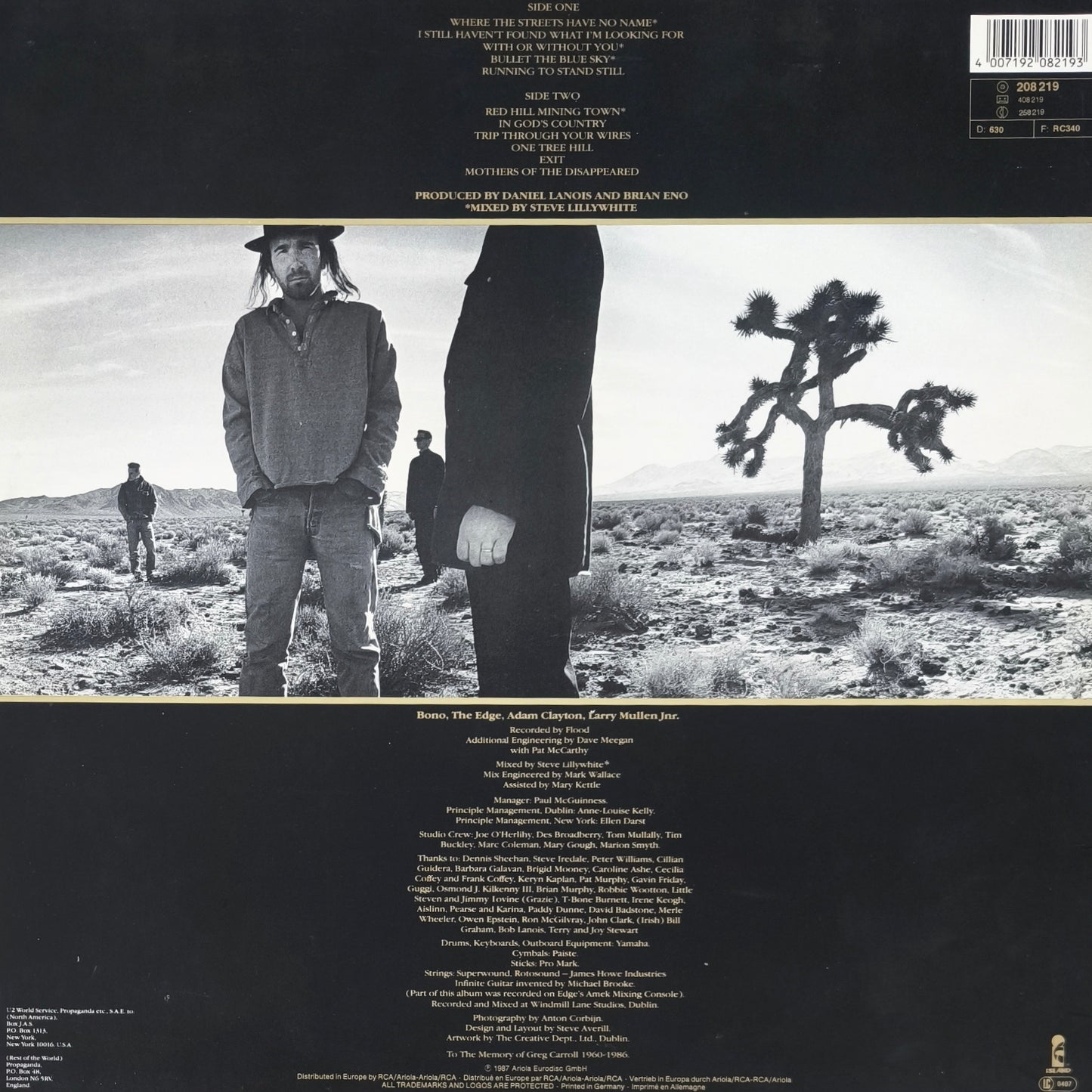 U2 - The Joshua Tree