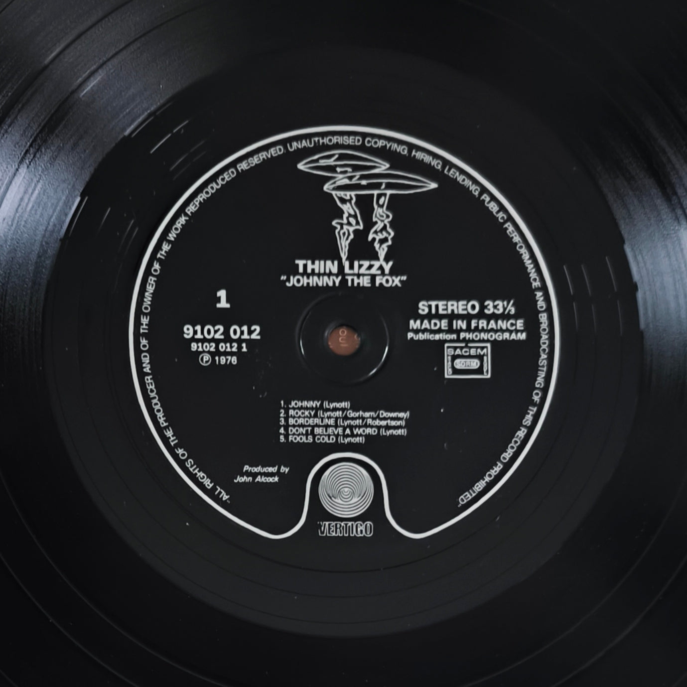 THIN LIZZY - Johnny The Fox