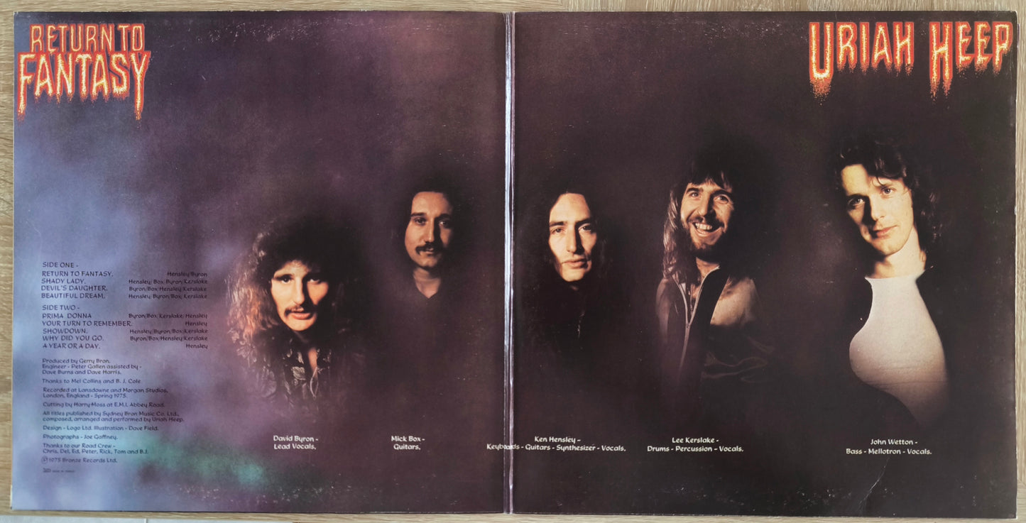 URIAH HEEP - Return To Fantasy