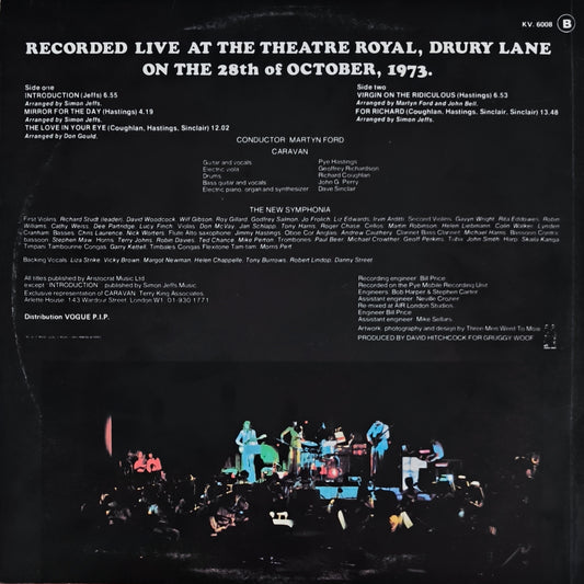 CARAVAN & THE NEW SYMPHONIA - Caravan & The New Symphonia