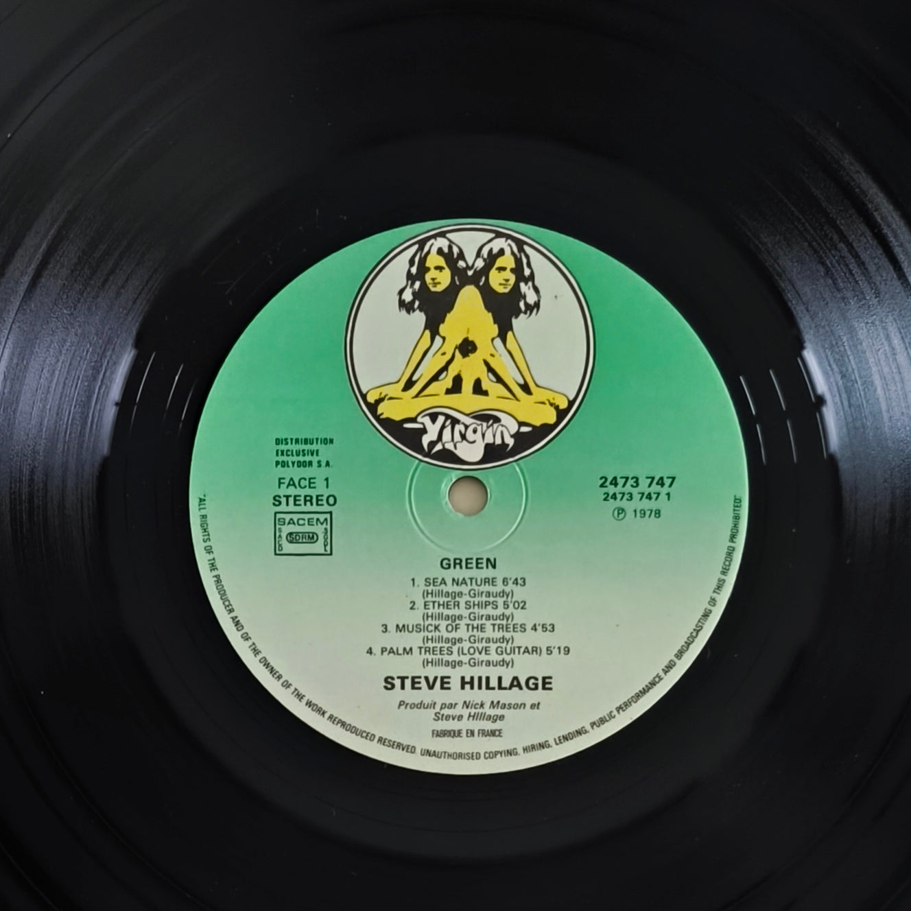 STEVE HILLAGE - Green