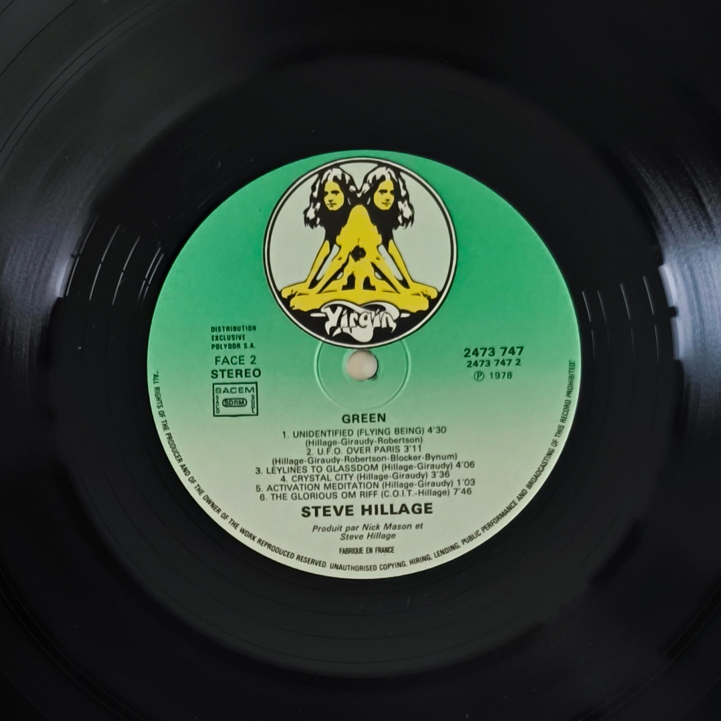 STEVE HILLAGE - Green