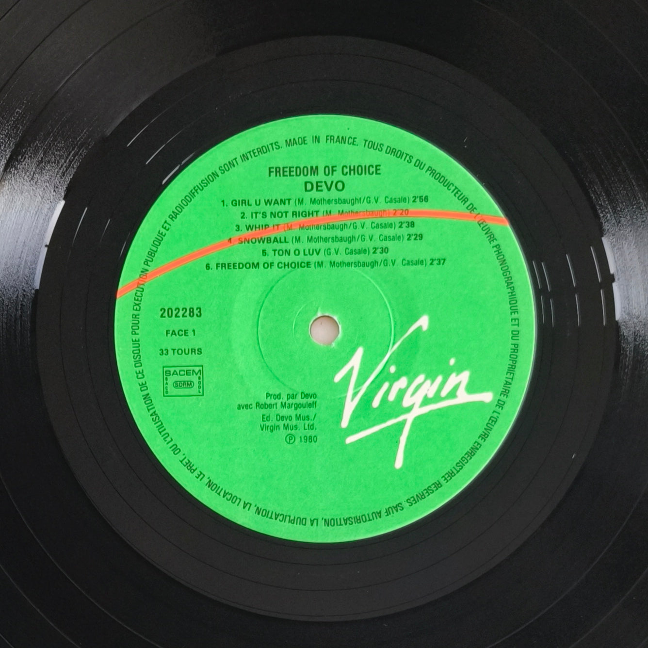 DEVO - Freedom Of Choice