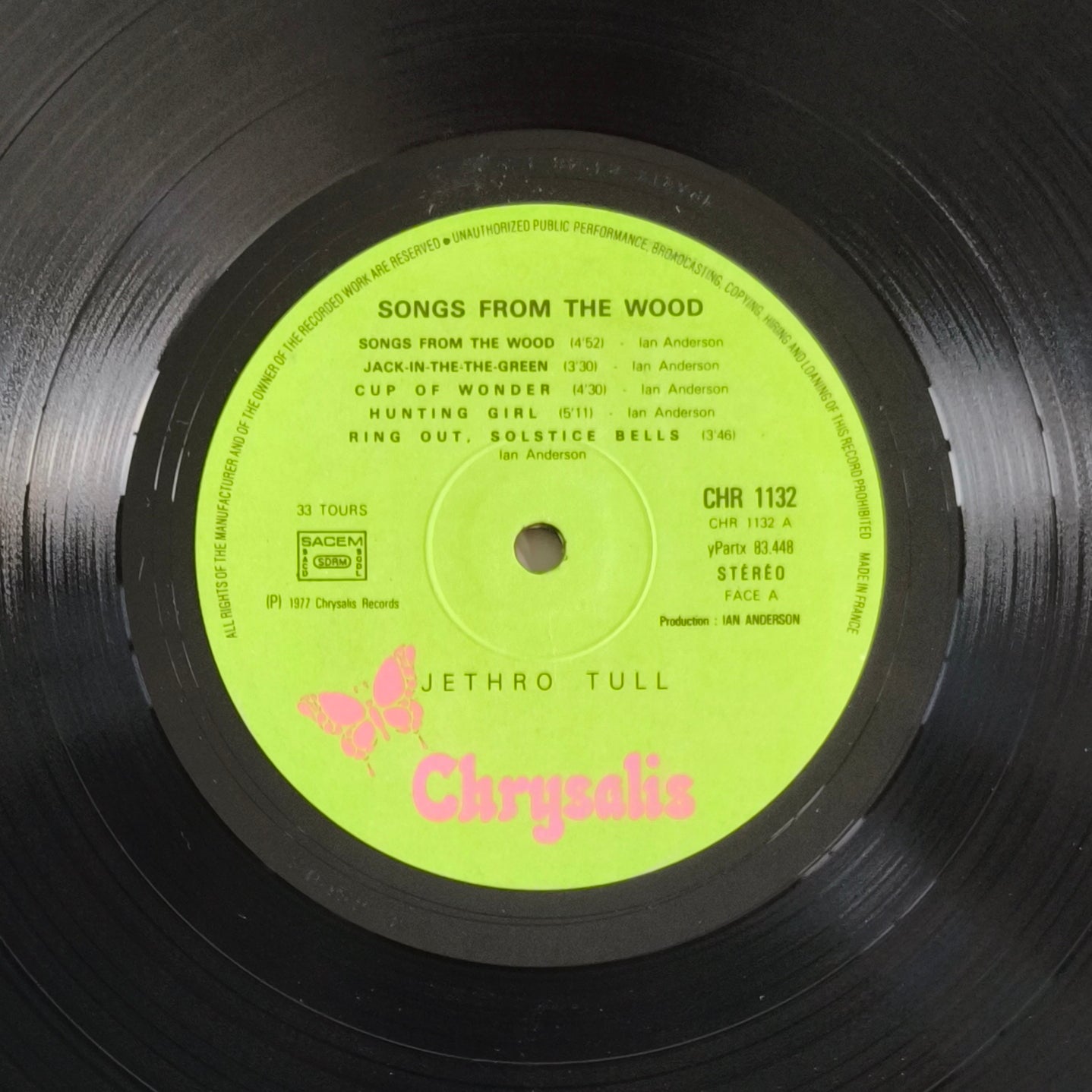 JETHRO TULL - Songs From The Wood