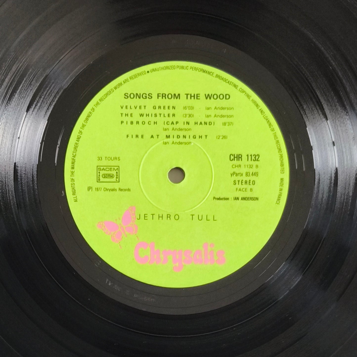 JETHRO TULL - Songs From The Wood