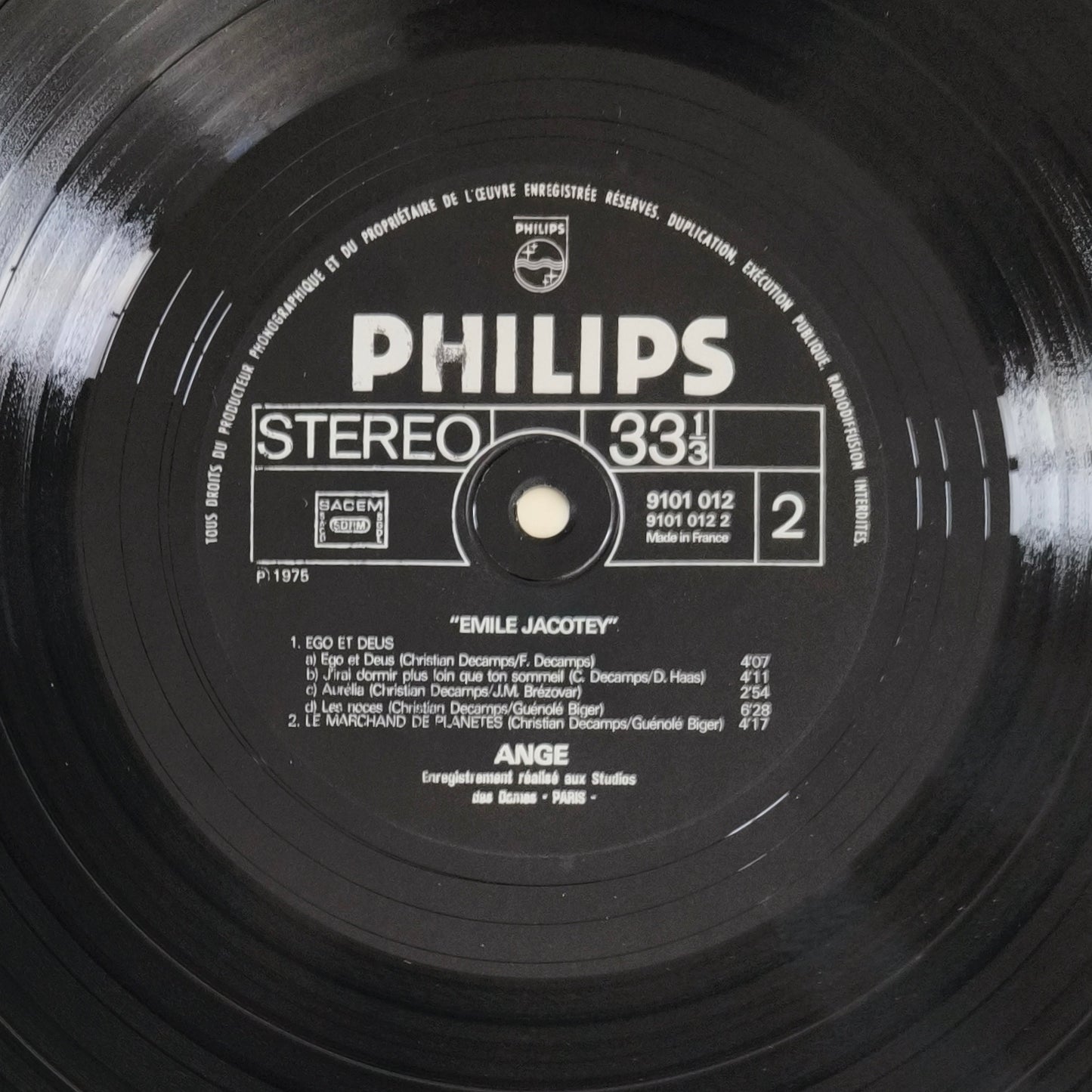 ANGE - Emile Jacotey