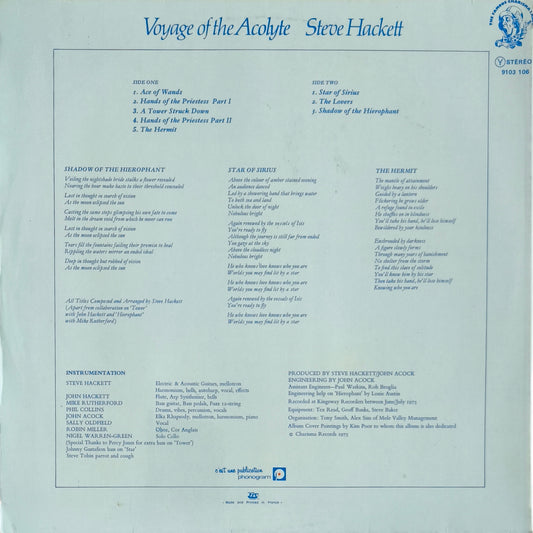 STEVE HACKETT - Voyage Of The Acolyte