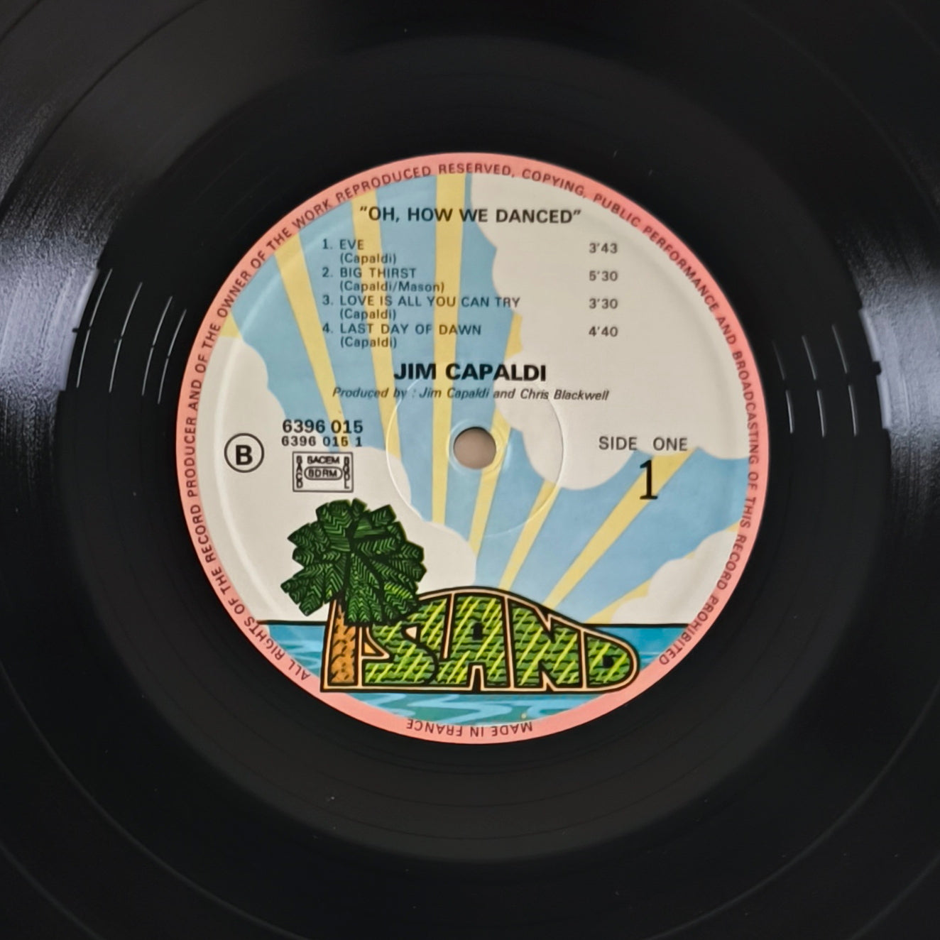 JIM CAPALDI - Oh How We Danced