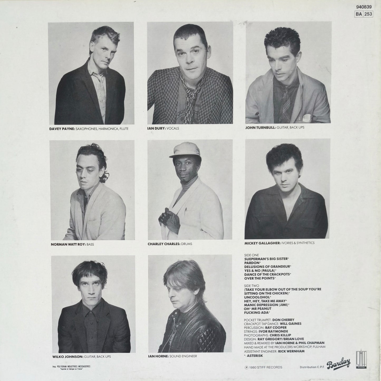 IAN DURY AND THE BLOCKHEADS - Laughter