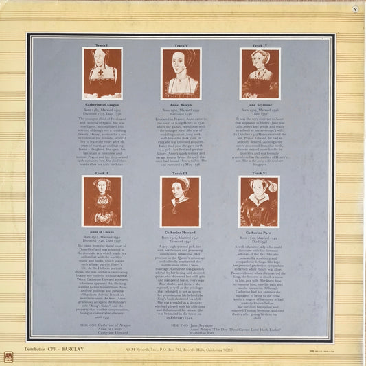 RICK WAKEMAN - The Six Wives Of Henry VIII