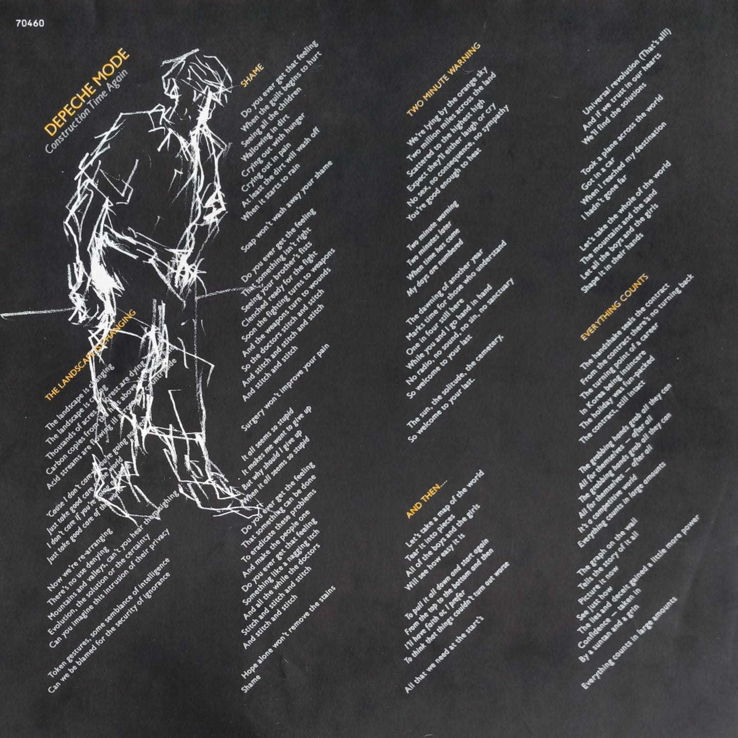 DEPECHE MODE - Construction Time Again