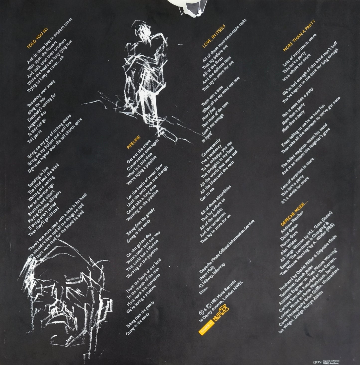 DEPECHE MODE - Construction Time Again