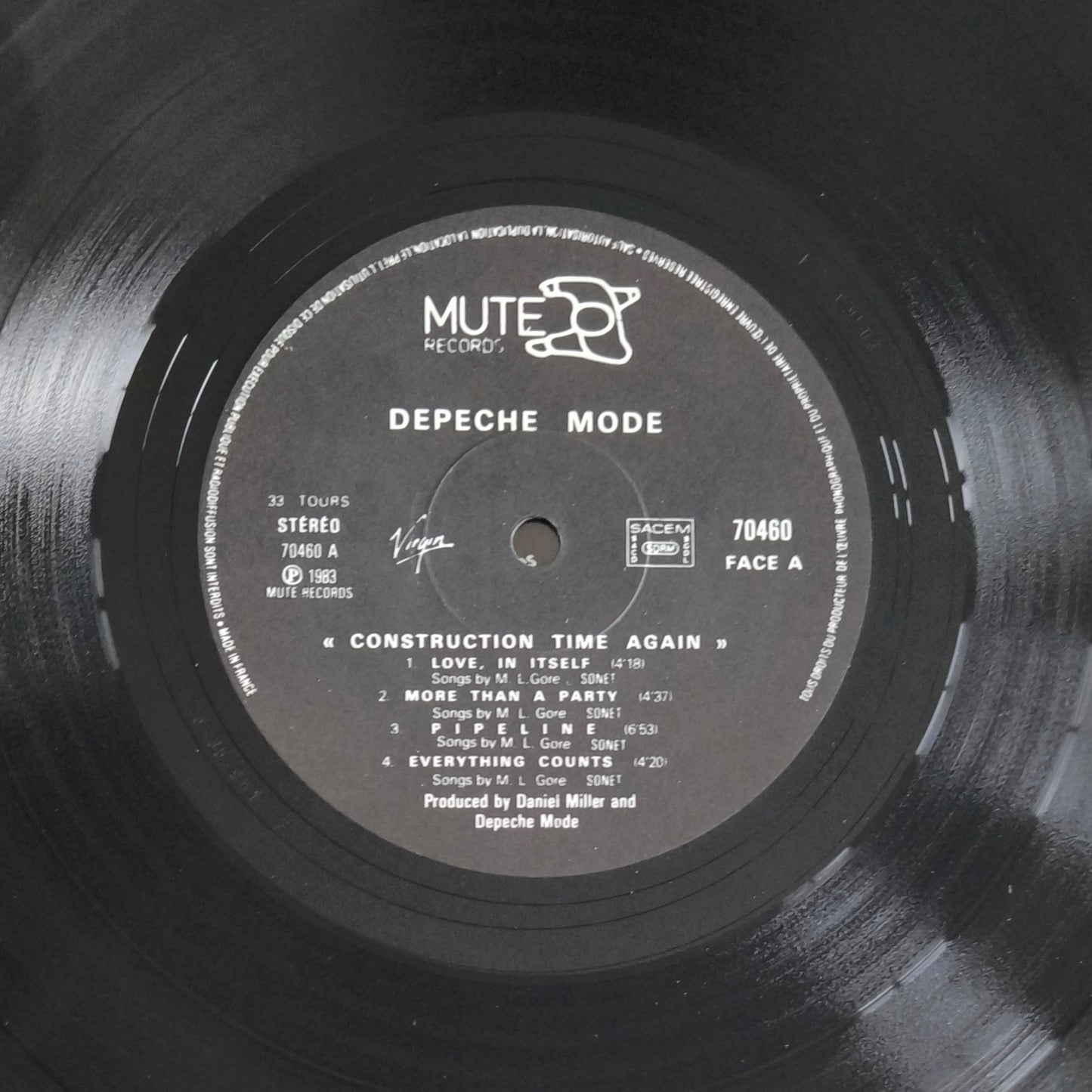 DEPECHE MODE - Construction Time Again