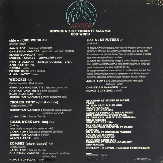 MAGMA - Üdü Ẁüdü