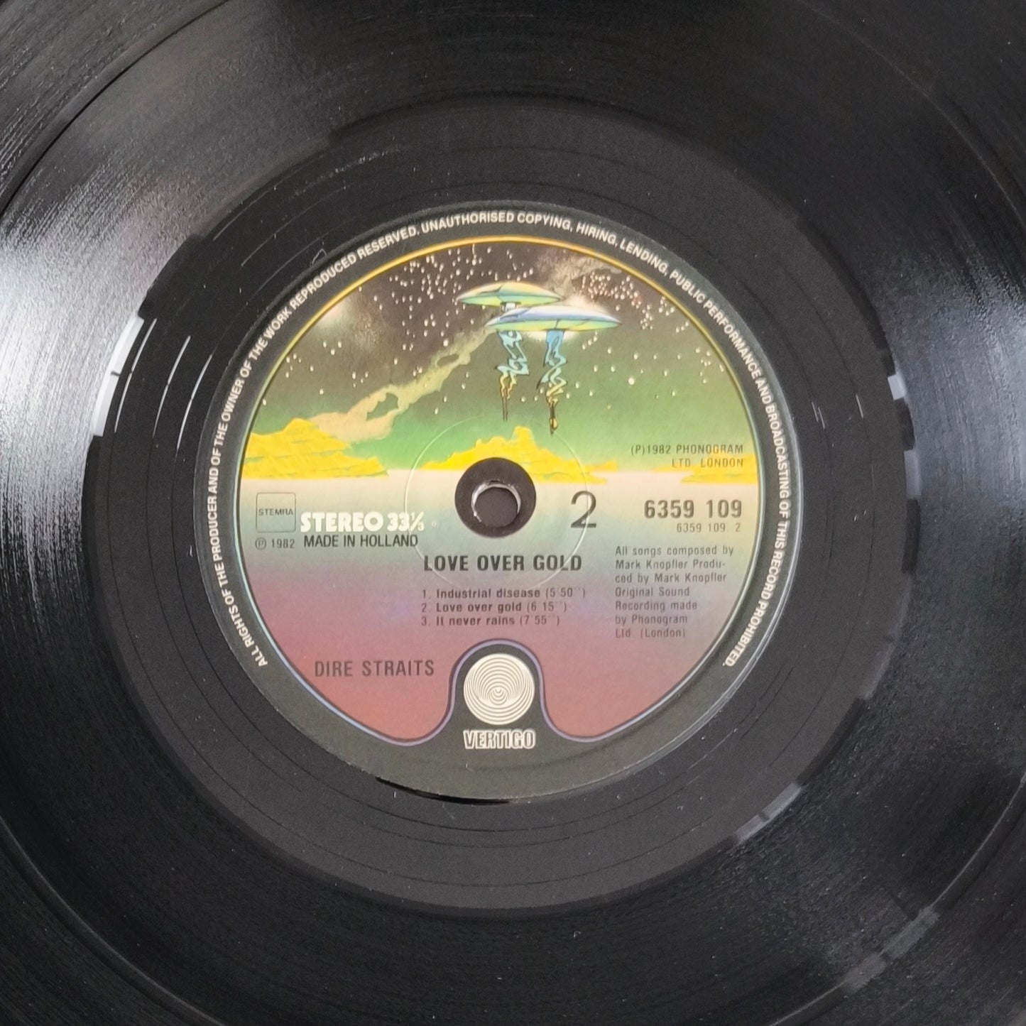 DIRE STRAITS - Love Over Gold