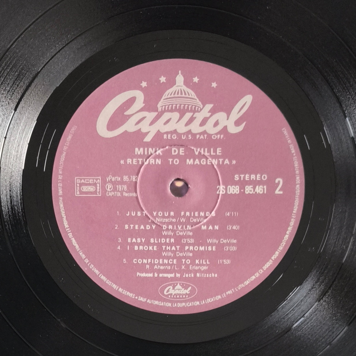 MINK DE VILLE - Return To Magenta