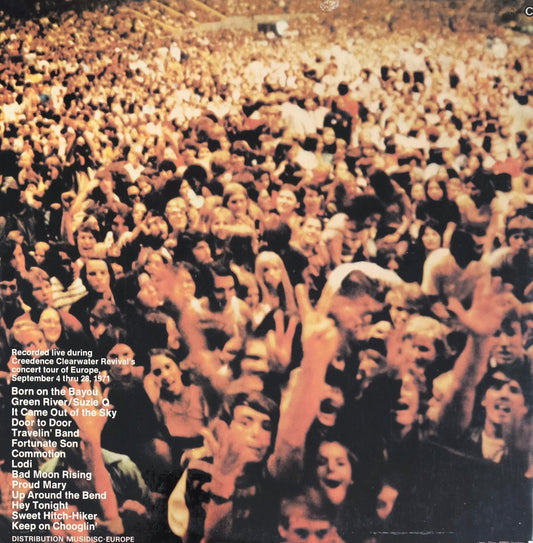 CREEDENCE CLEARWATER REVIVAL - Live In Europe