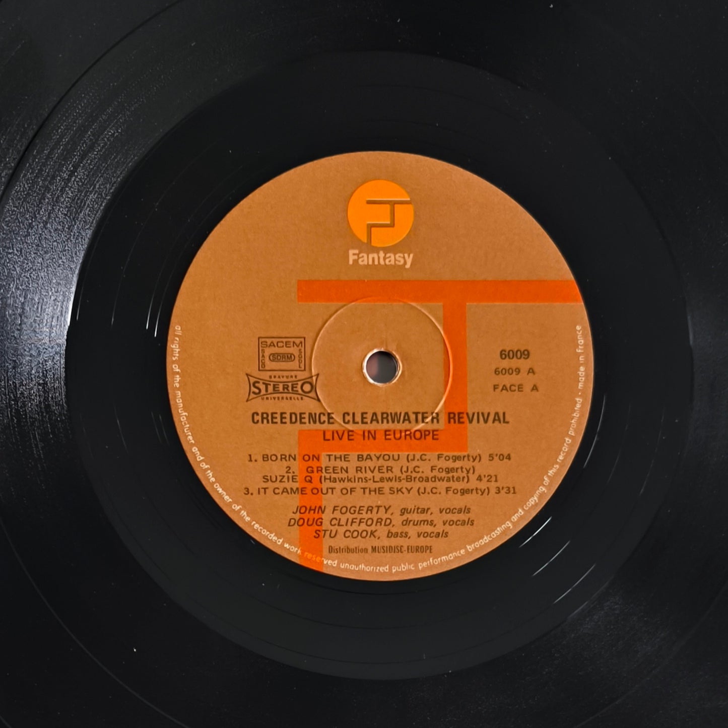 CREEDENCE CLEARWATER REVIVAL - Live In Europe