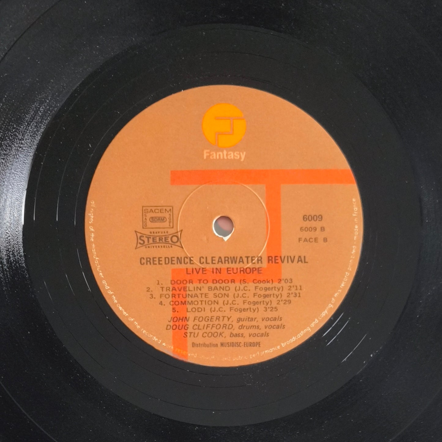 CREEDENCE CLEARWATER REVIVAL - Live In Europe