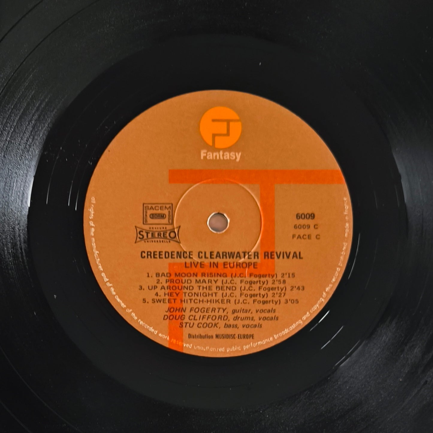 CREEDENCE CLEARWATER REVIVAL - Live In Europe