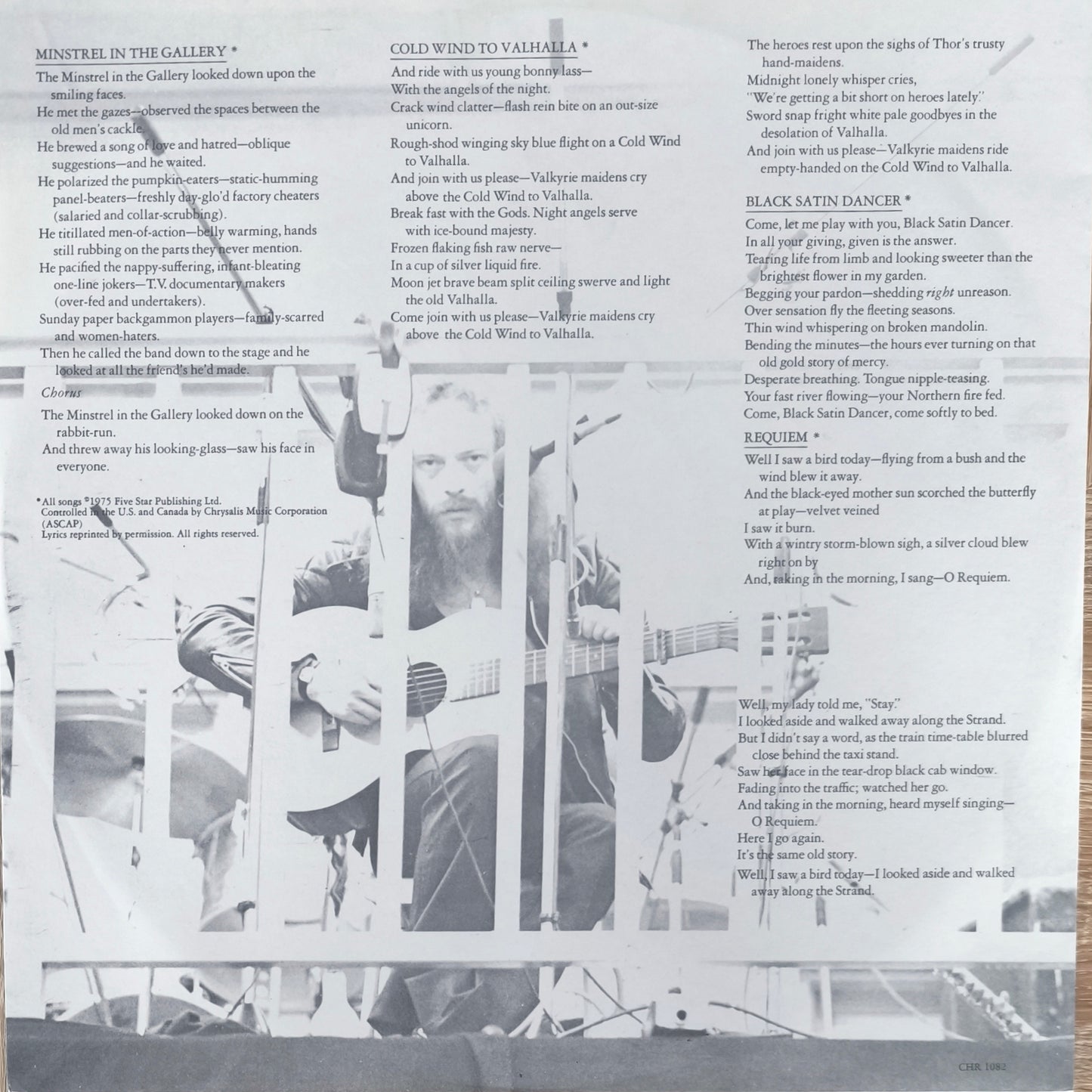 JETHRO TULL - Minstrel In The Gallery