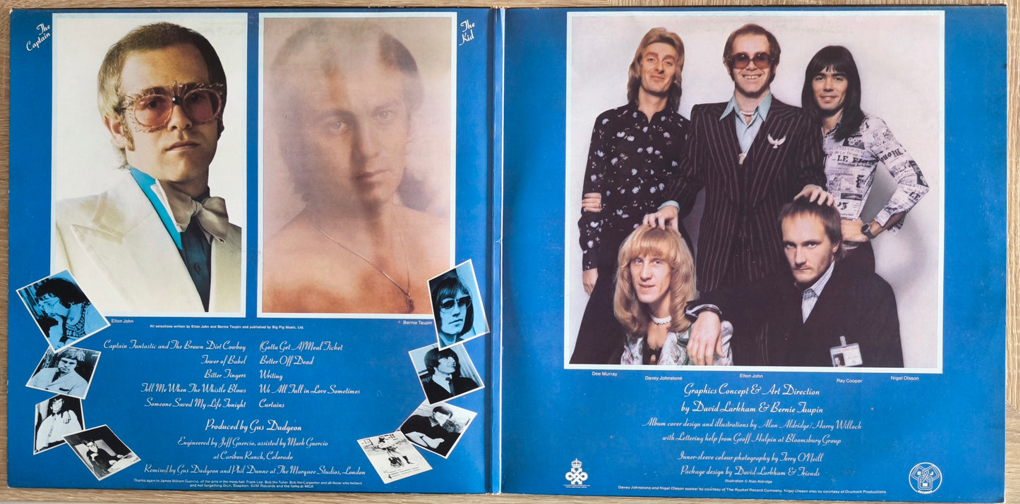 ELTON JOHN - Captain Fantastic And The Brown Dirt Cowboy