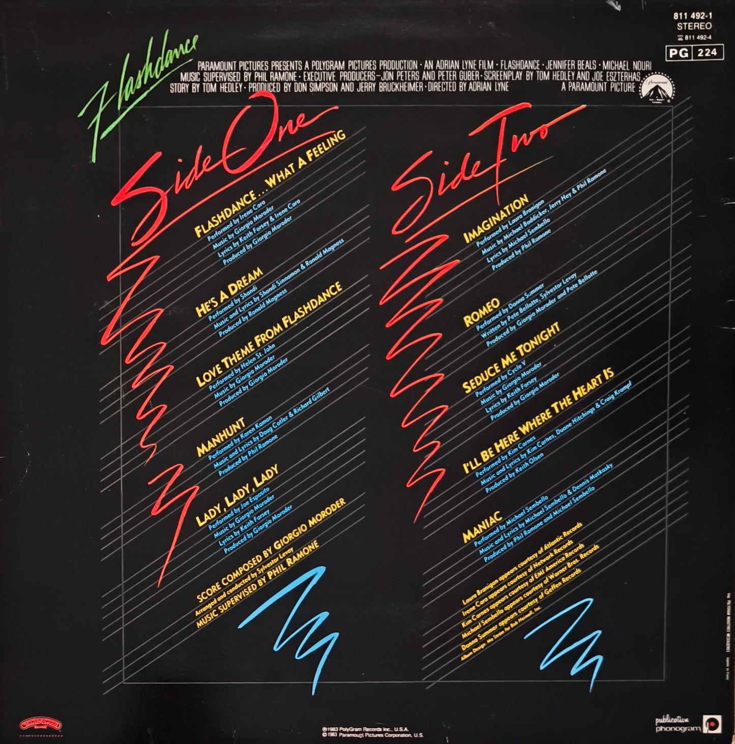 FLASHDANCE - Bande Originale Du Film