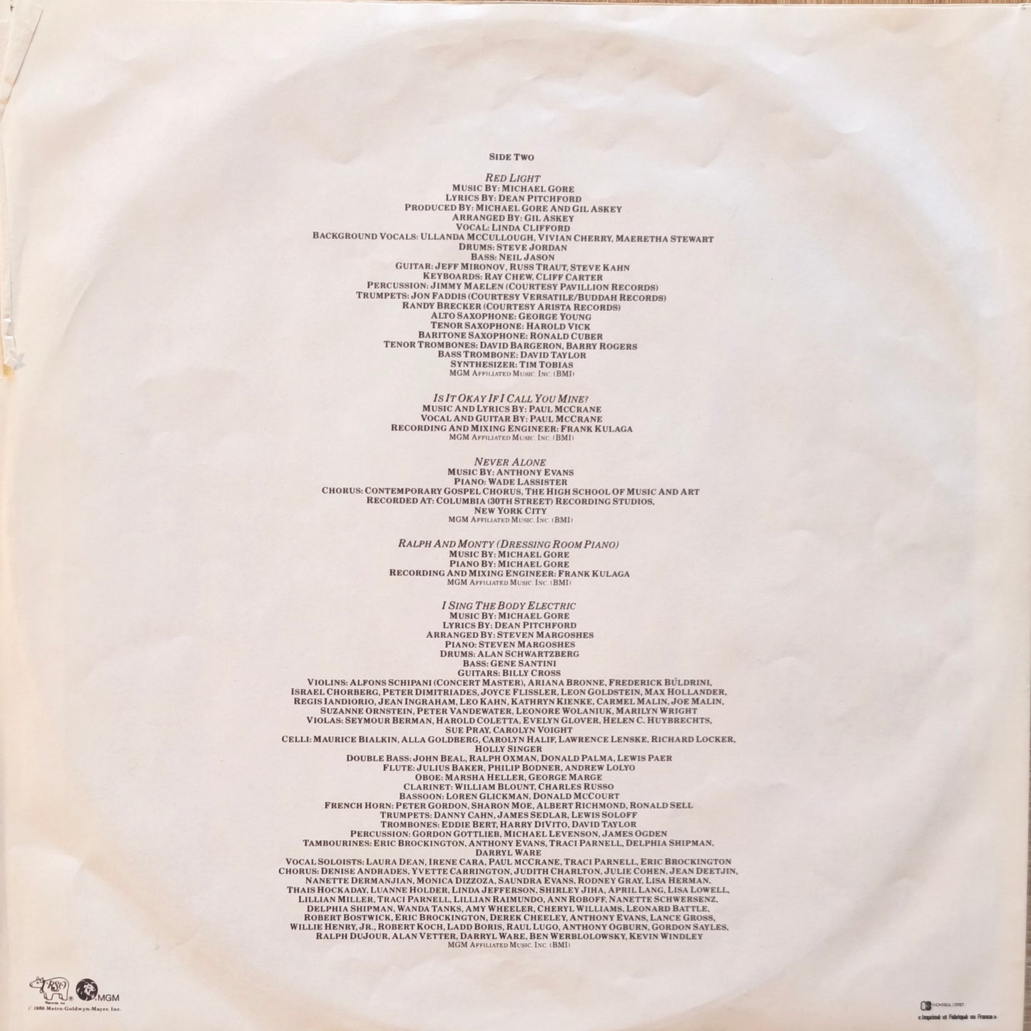 FAME - Bande Originale du Film