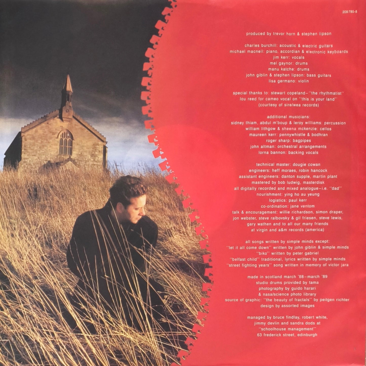 SIMPLE MINDS - Street Fighting Years