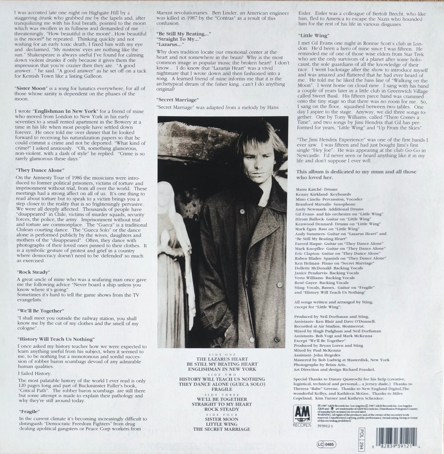 STING - ...Nothing Like The Sun