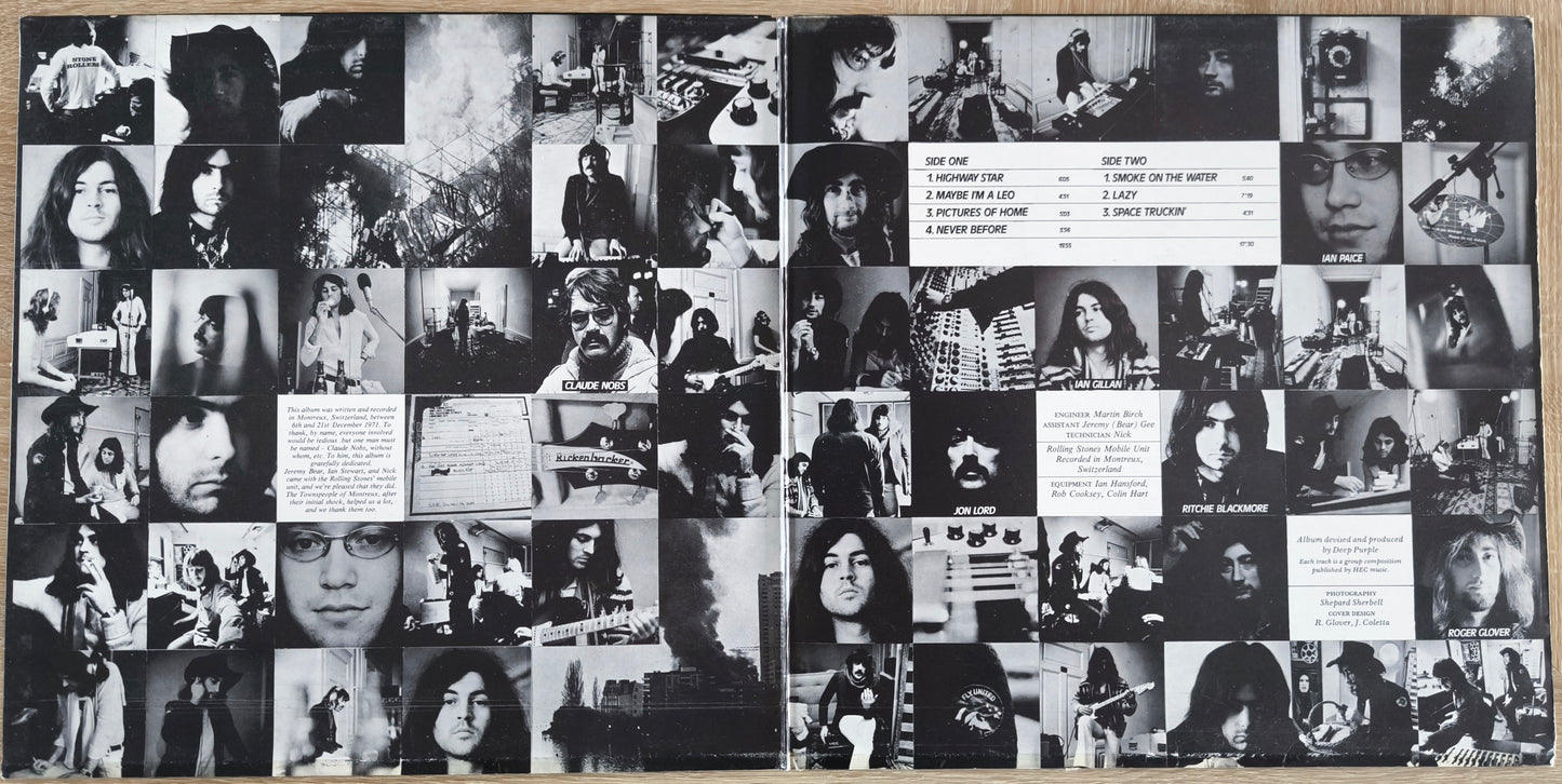 DEEP PURPLE - Machine Head (First UK Pressing 1972 - TPSA 7504)