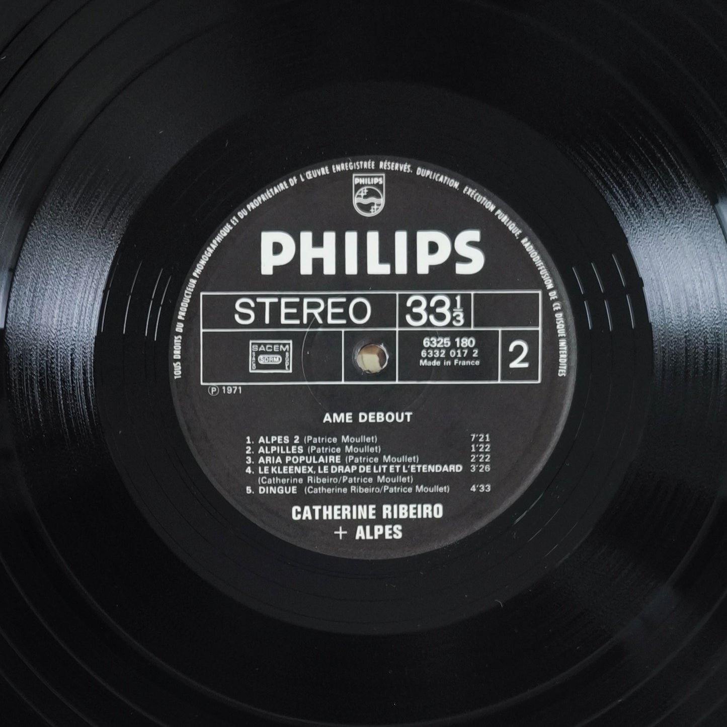 CATHERINE RIBEIRO + ALPES - Ame Debout