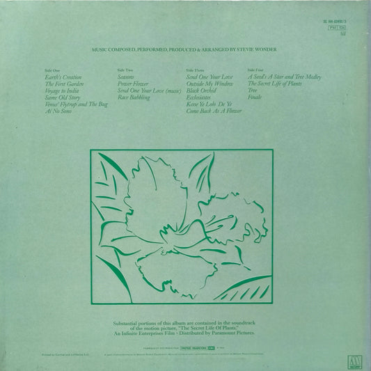 STEVIE WONDER - Journey Through The Secret Life Of Plants