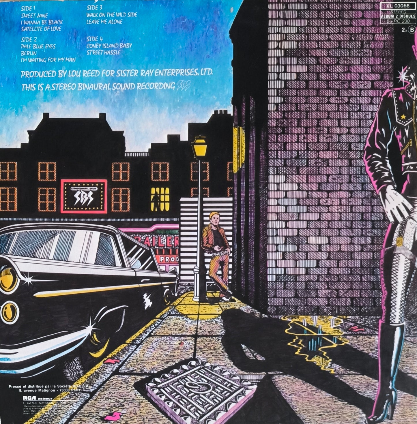 LOU REED - Lou Reed Live - Take No Prisoners