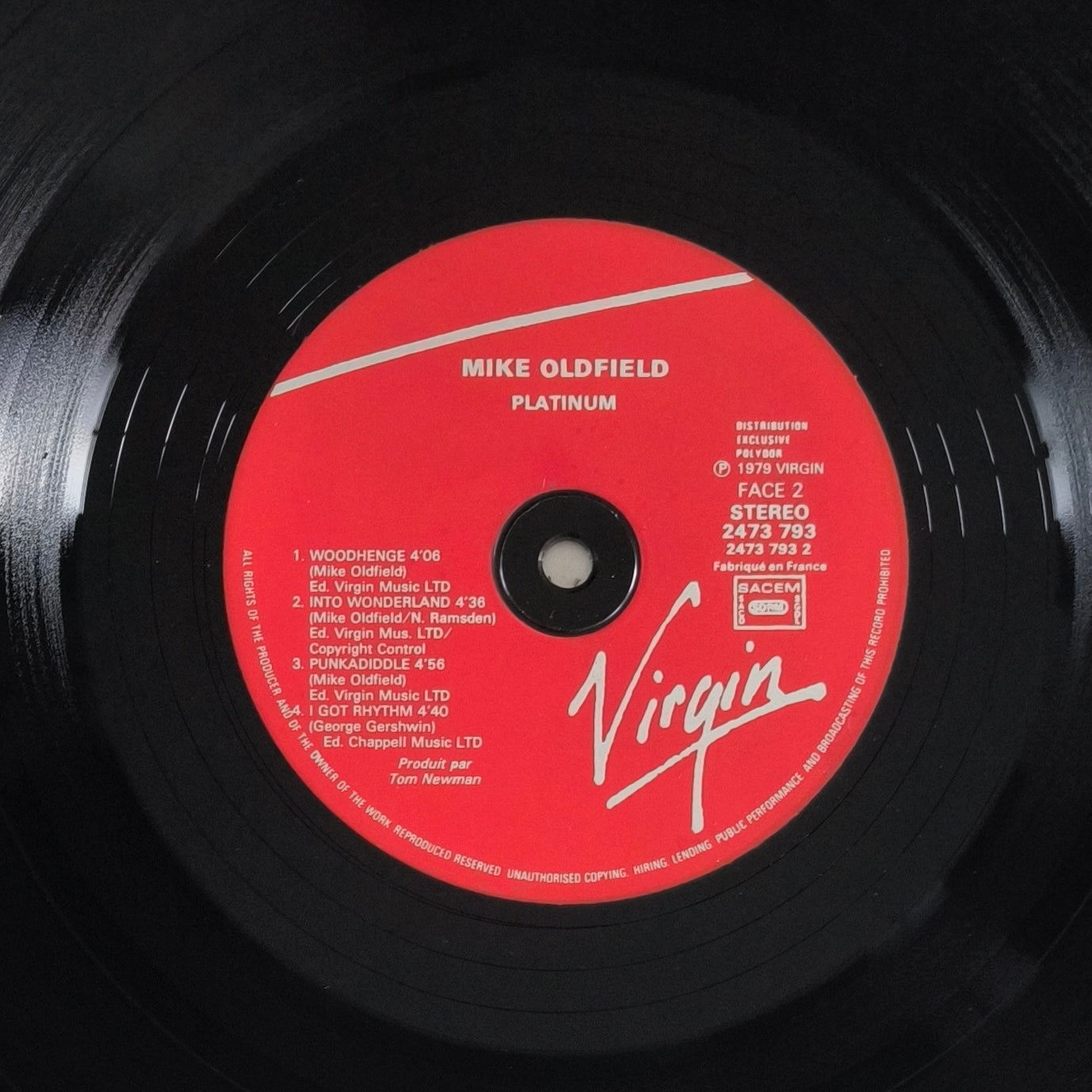 MIKE OLDFIELD - Platinum