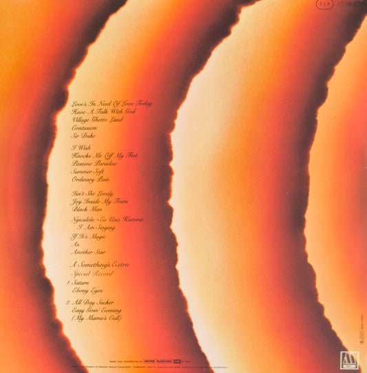 STEVIE WONDER - Songs In The Key Of Life (+45 tours)