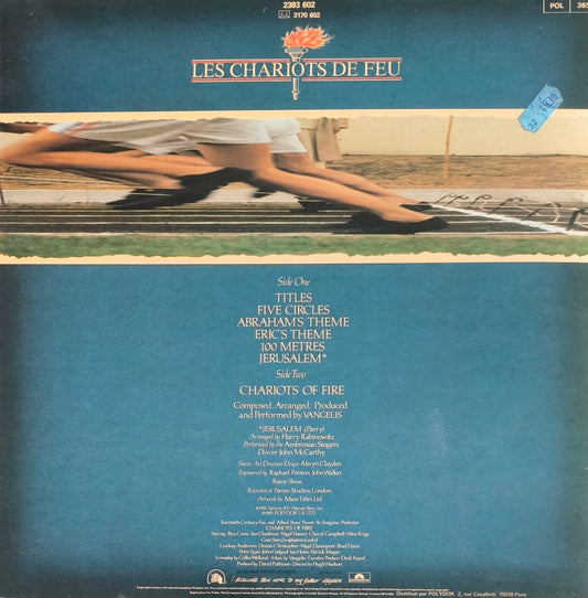 VANGELIS - Les chariots de feu (original soundtrack)