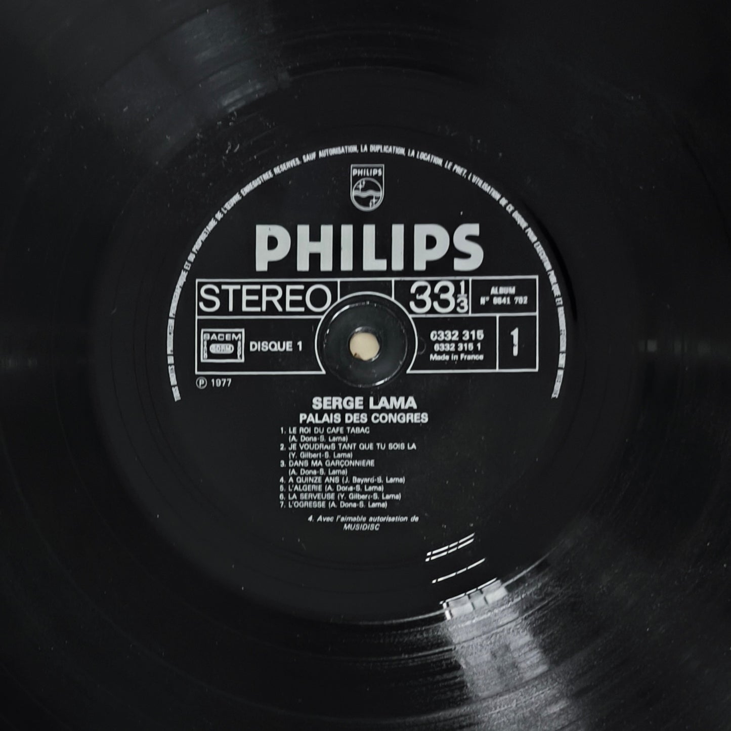 SERGE LAMA - Palais Des Congrès